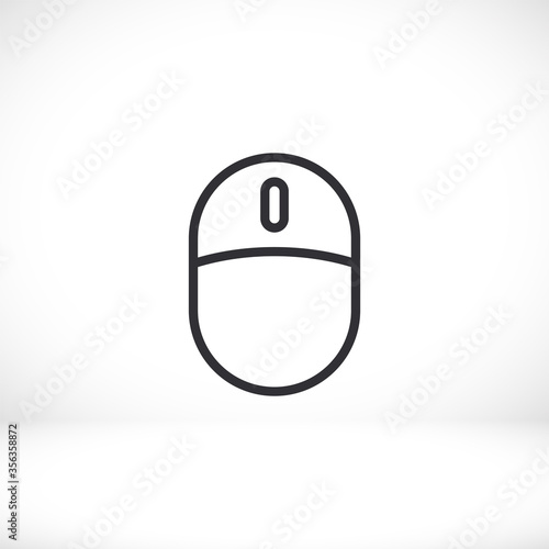 Computer mouse. Vector Eps 10 Design Flat Illustration best flashlight