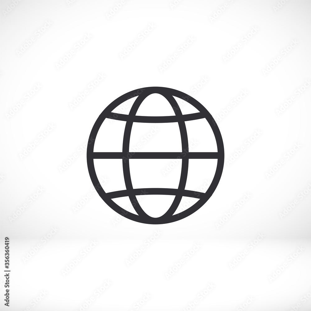 Globe icon Vector Eps 10 Lorem Ipsum Flat Design globe planet map vector Globe icon Vector Eps 10 Lorem Ipsum Flat Design globe planet map vector