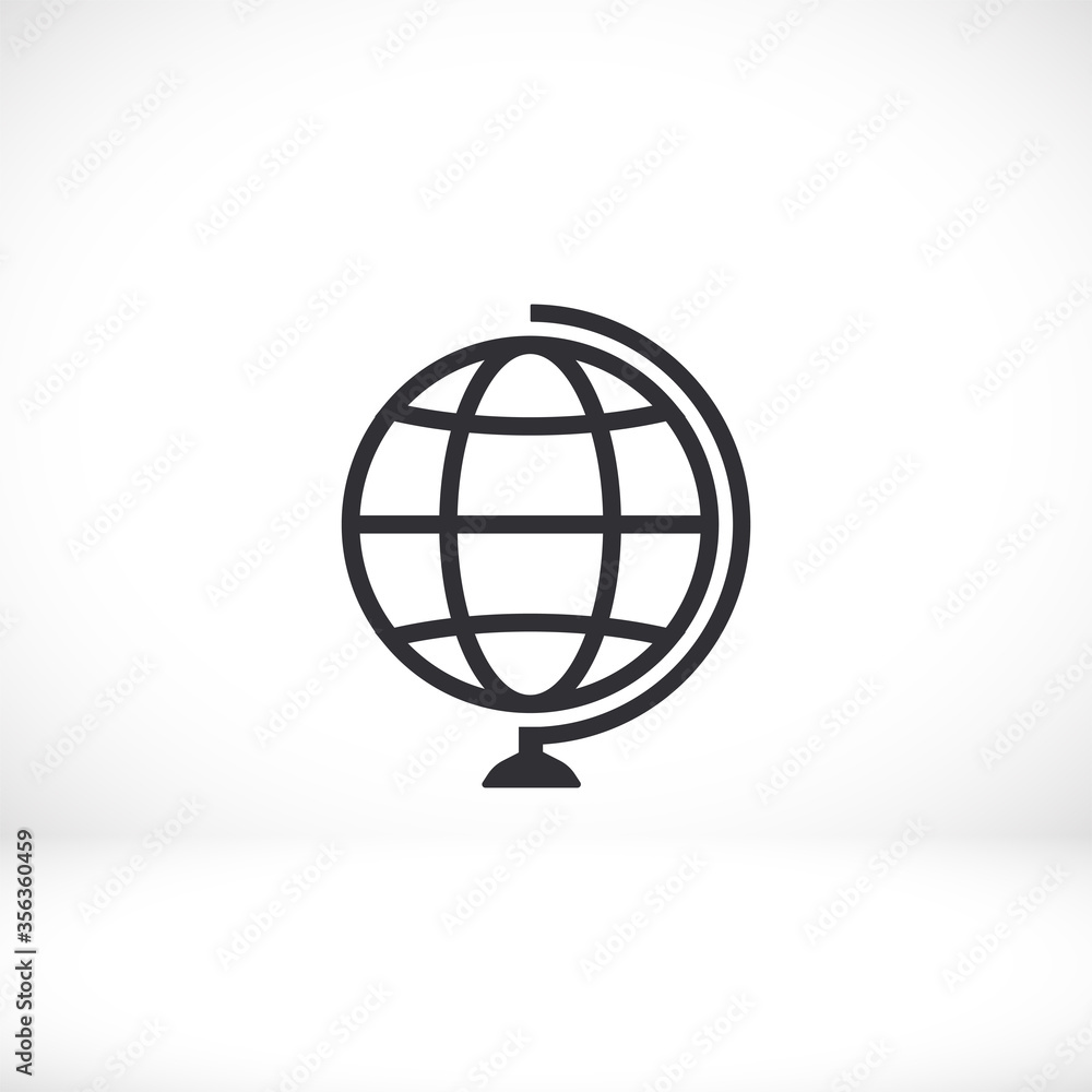 Globe icon Vector Eps 10 Lorem Ipsum Flat Design globe planet map vector Globe icon Vector Eps 10 Lorem Ipsum Flat Design globe planet map vector