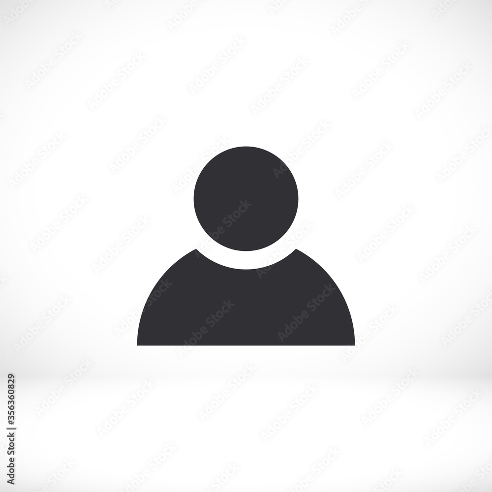 User icon in trendy flat style isolated on head background. User silhouette symbol for your website design, logo, application, user interface. Vector illustration, EPS 10 people. User icon in trendy flat style isolated on head background. User silhouette symbol for your website design, logo, application, user interface. Vector illustration, EPS 10 people.