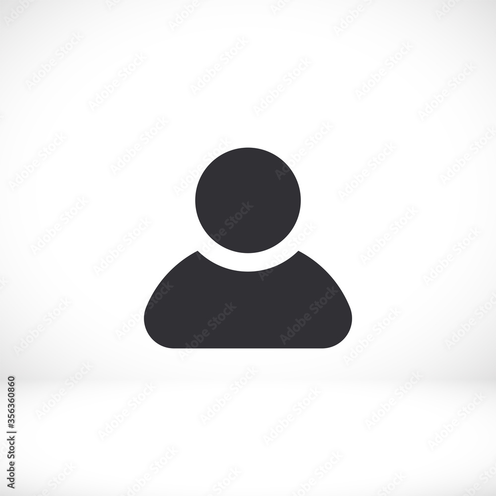 User icon in trendy flat style isolated on head background. User silhouette symbol for your website design, logo, application, user interface. Vector illustration, EPS 10 people. User icon in trendy flat style isolated on head background. User silhouette symbol for your website design, logo, application, user interface. Vector illustration, EPS 10 people.