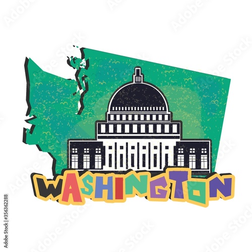 washington state map