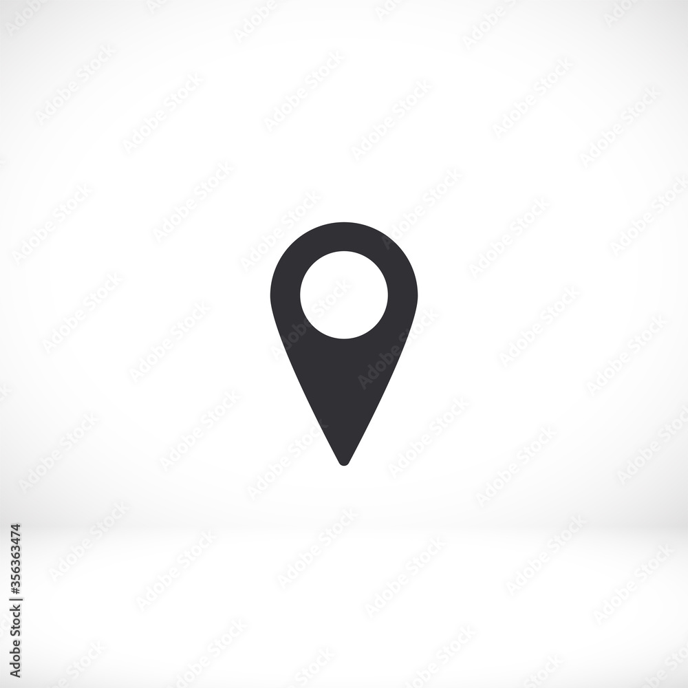 Map pointer flat icon. Vector Eps 10 navigation search engine Design Flat Map pointer flat icon. Vector Eps 10 navigation search engine Design Flat