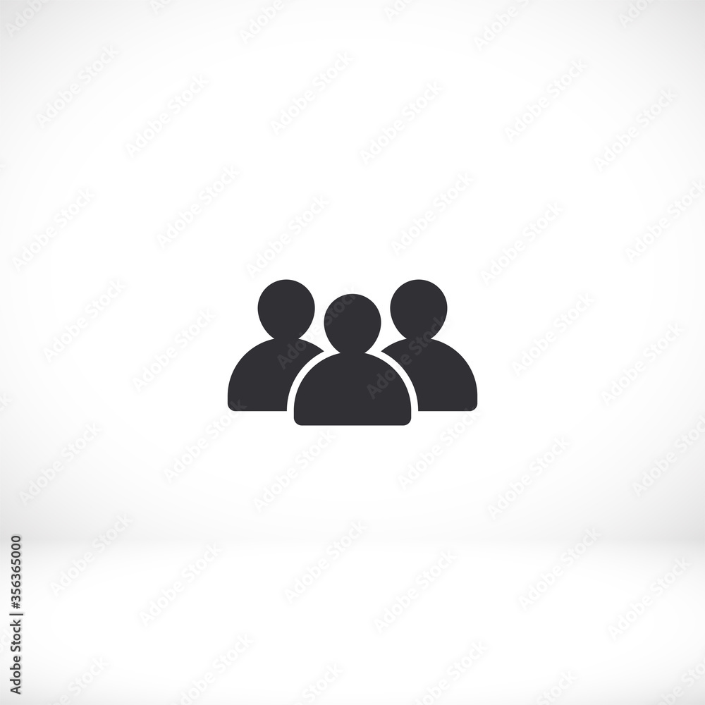 Business people icon. group of persons. people. Vector graphics. human icon work done for your use. 10 eps Business people icon. group of persons. people. Vector graphics. human icon work done for your use. 10 eps
