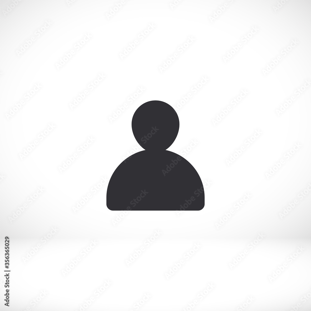 User icon in trendy flat style isolated on head background. User silhouette symbol for your website design, logo, application, user interface. Vector illustration, EPS 10 people. User icon in trendy flat style isolated on head background. User silhouette symbol for your website design, logo, application, user interface. Vector illustration, EPS 10 people.