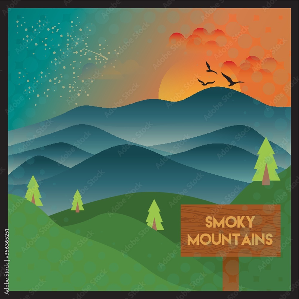 smoky mountains wallpaper