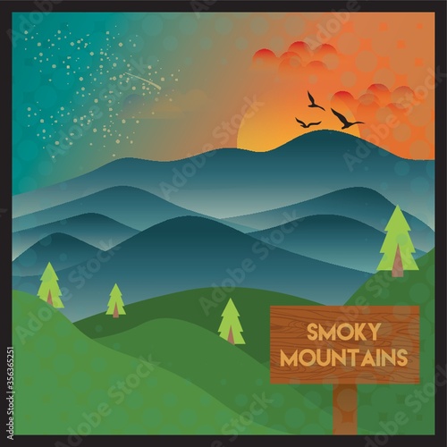 smoky mountains wallpaper