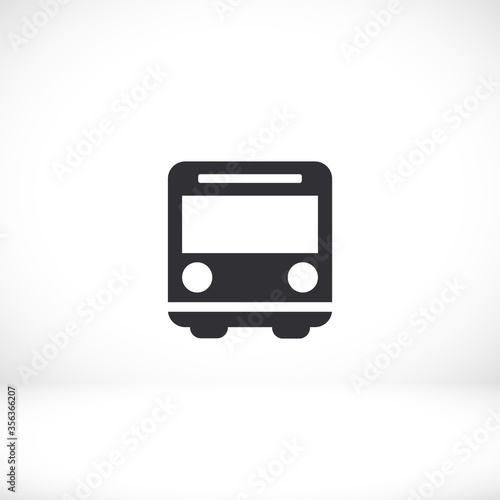 Bus. icon. Vector Eps 10. Lorem Ipsum Flat Design