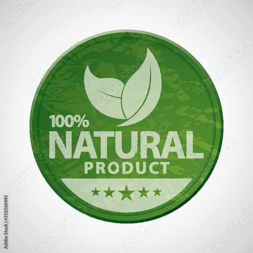 natural product label