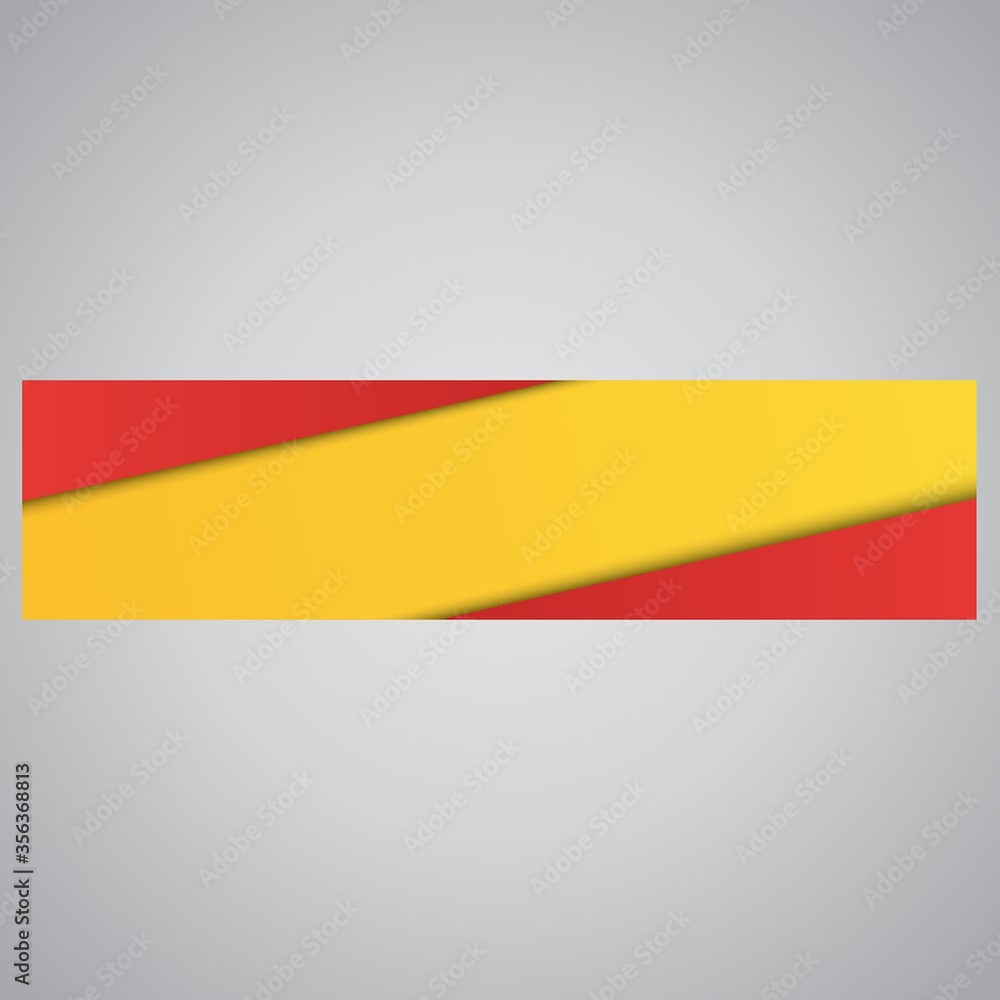 spain flag banner spain flag banner