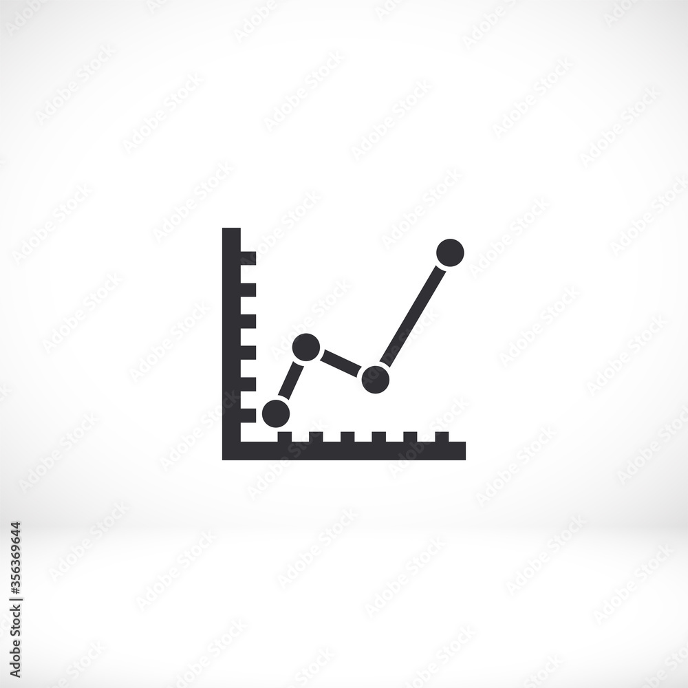 chart icon . Vector Eps 10 . Lorem Ipsum Flat Design chart icon . Vector Eps 10 . Lorem Ipsum Flat Design
