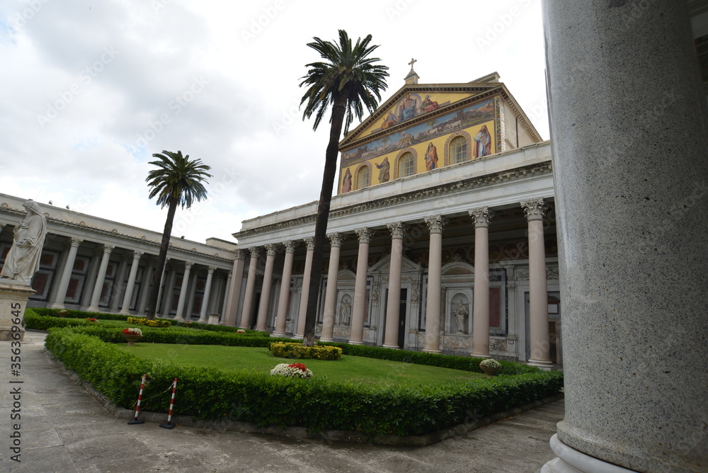 Fototapeta premium Roma Basilica di San Paolo