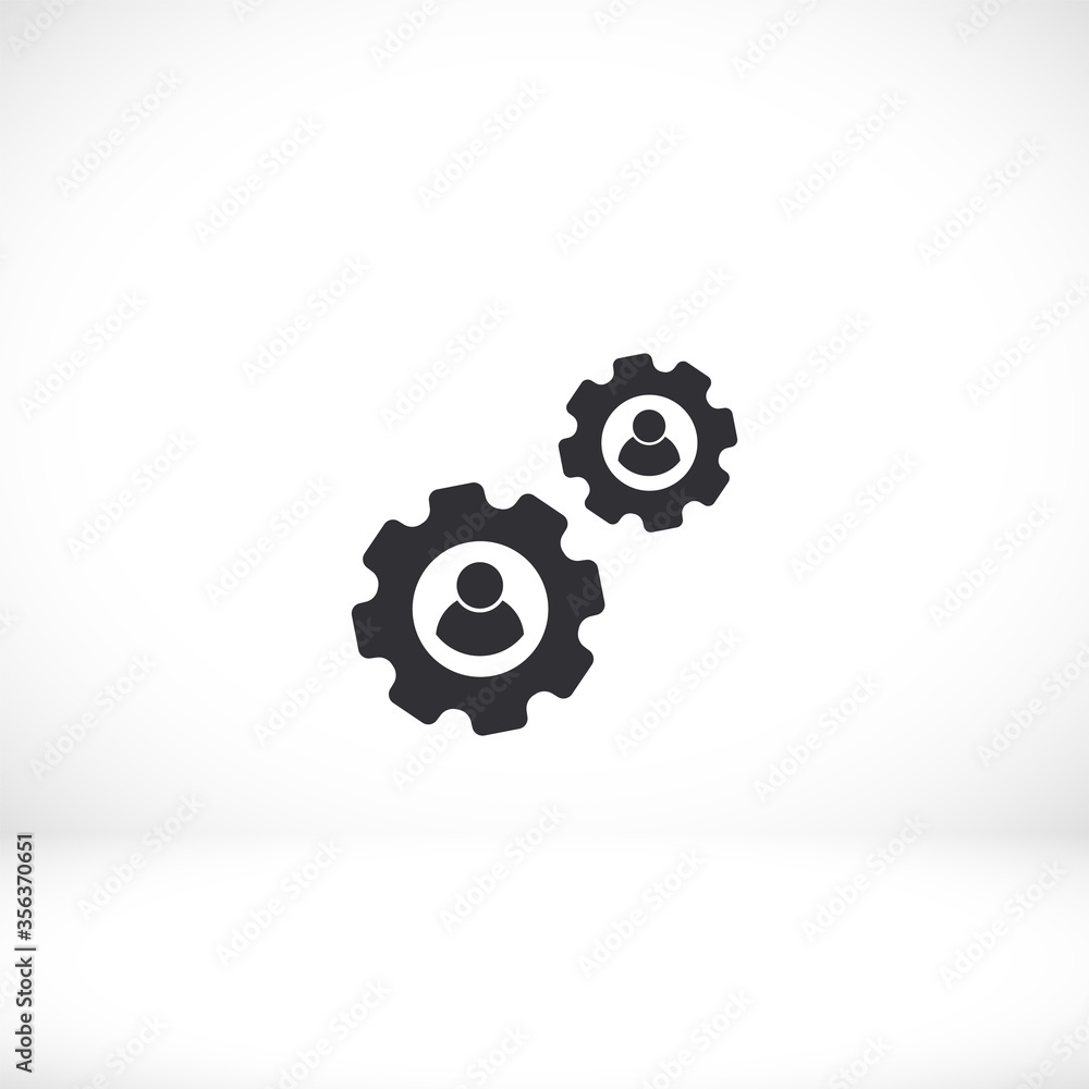 men settings icon. Vector Eps 10 . Lorem Ipsum Flat Design men settings icon. Vector Eps 10 . Lorem Ipsum Flat Design