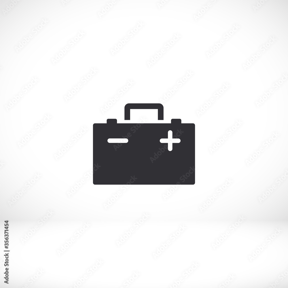 car battery icon. battery for car. EPS 10 vector flat design. the work is done for your use for your purposes and purposes. car battery icon. battery for car. EPS 10 vector flat design. the work is done for your use for your purposes and purposes.