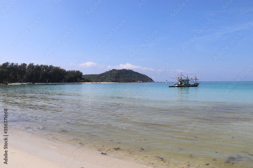 Plage à Ko Pha Ngan, Thaïlande