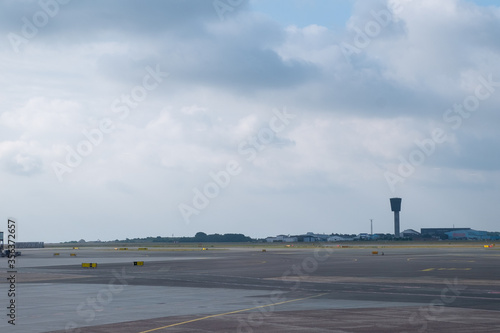 Canvas Print Empty airport