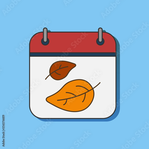 Autumn calendar