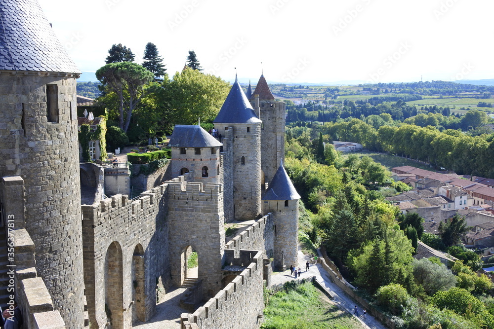 medieval castle in france