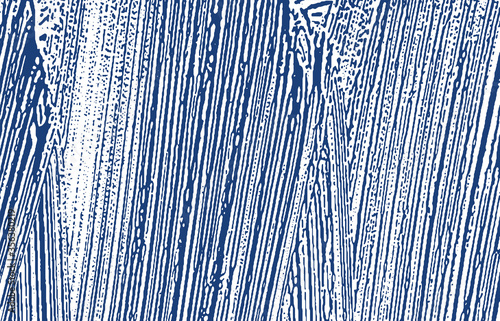 Grunge texture. Distress indigo rough trace. Ecsta
