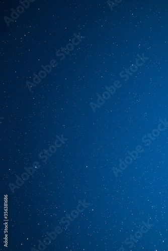Night blue sky with stars