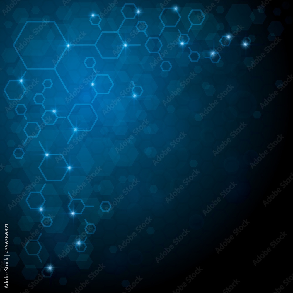 hexagon abstract background hexagon abstract background
