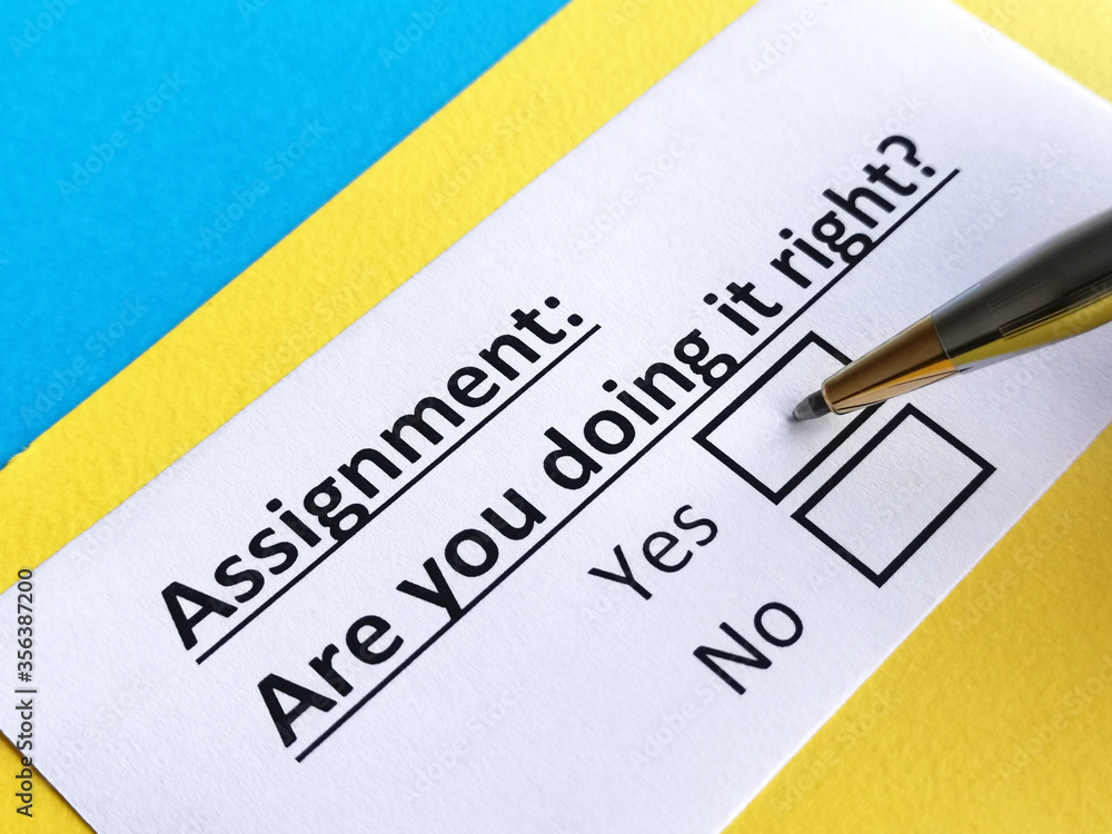 One person is answering question about assignment. One person is answering question about assignment.