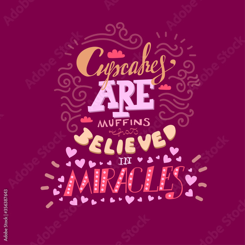 Funny hand drawn vector motivating calligraphy lettering. Inspiring positive saying for cards, motivational posters and t-shirt