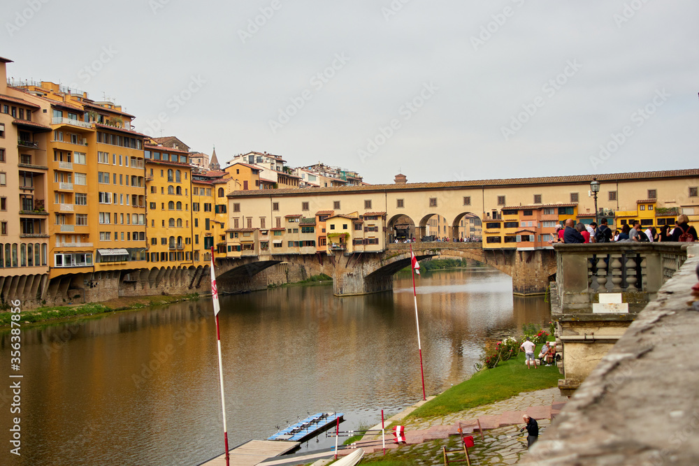 The Ponte Vecchio in Florence, Italy
