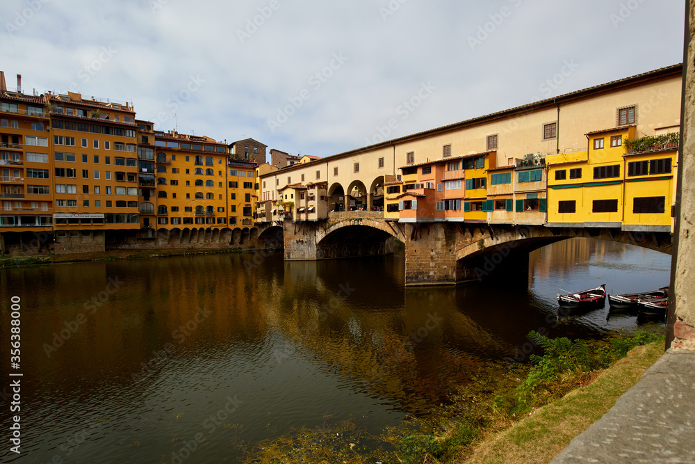 The Ponte Vecchio in Florence, Italy