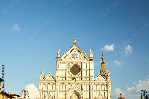 Obraz na płótnie The skyline of Florence, Italy w salonie