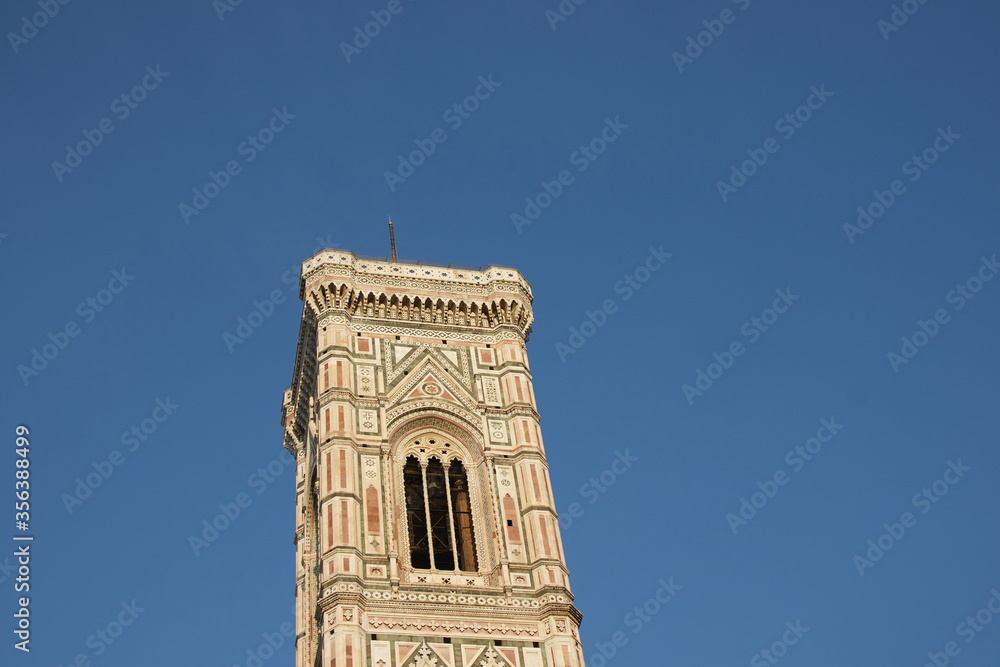 The Duomo and Giotto's Bell Tower in Florence, Italy