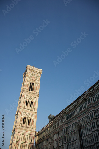 Obraz na płótnie The Duomo and Giotto's Bell Tower in Florence, Italy w salonie