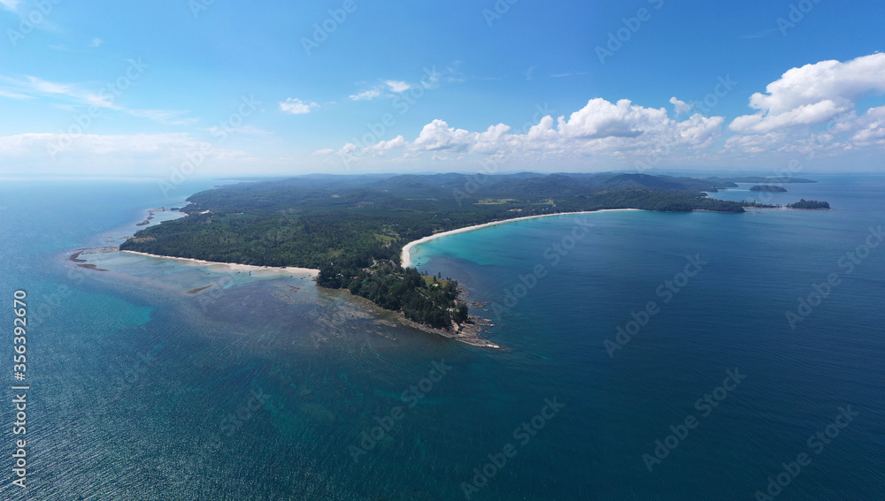 Tip of Borneo, Malaysia / Tanjung Simpang Mengayau also known as Tip of Borneo is the northern most tip of Borneo located in the district of Kudat Sabah.