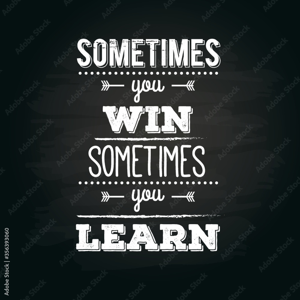 Obraz premium motivational quote