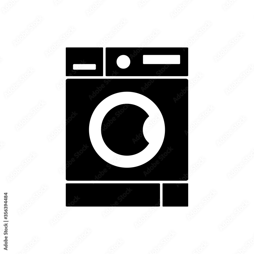 washing machine icon vector design template washing machine icon vector design template