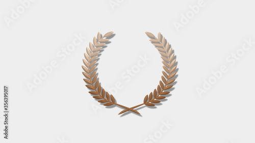 Wallpaper Mural Amazing orange dark 3d wheat icon,New wheat icon Torontodigital.ca