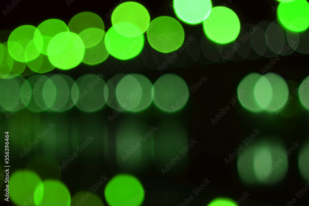 Obraz premium Blurred lights at night abstract background
