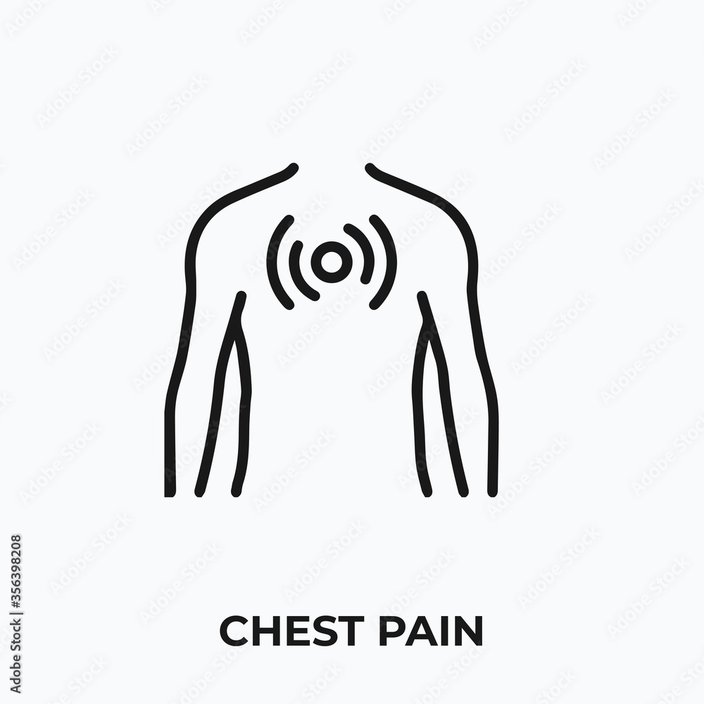 chest pain icon vector. chest pain icon vector symbol illustration. Modern simple vector icon for your design. chest pain icon vector. chest pain icon vector symbol illustration. Modern simple vector icon for your design.