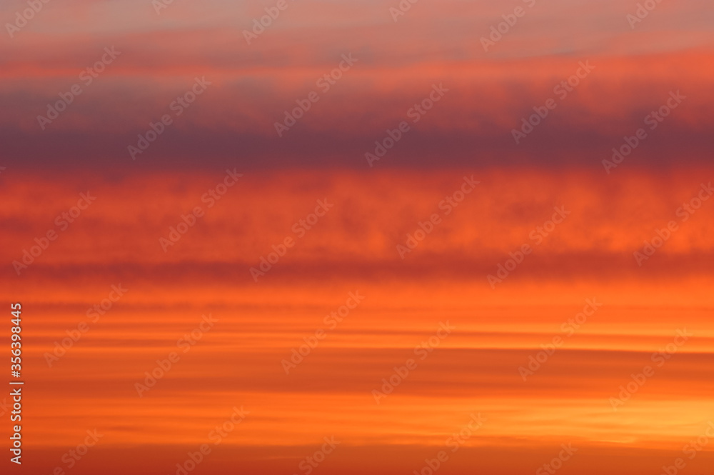 Sunset sky colorful abstract background