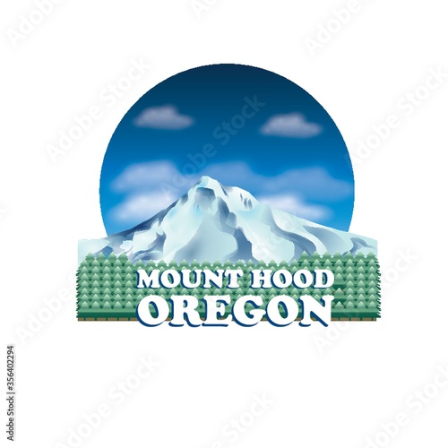 mount hood of oregon state
