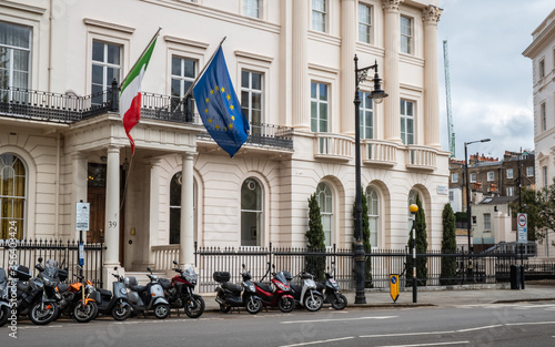 Photography The Italian Cultural Institute in Belgravia, London.