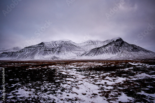 Icelandic Mountain Range 