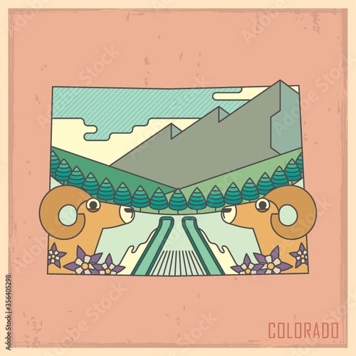 colorado state map