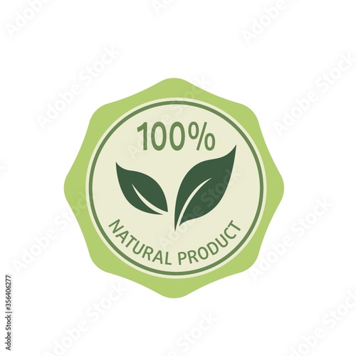 natural product label