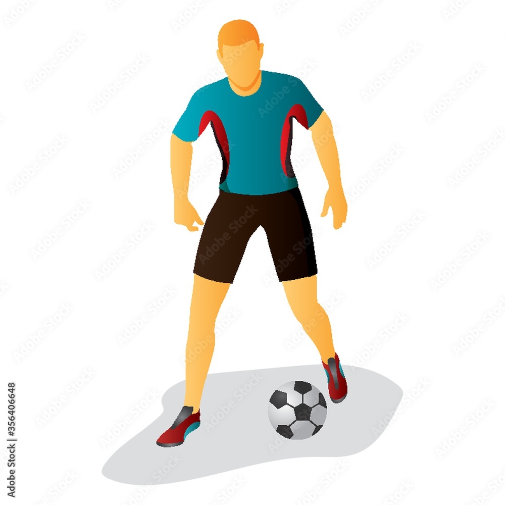 man playing football man playing football
