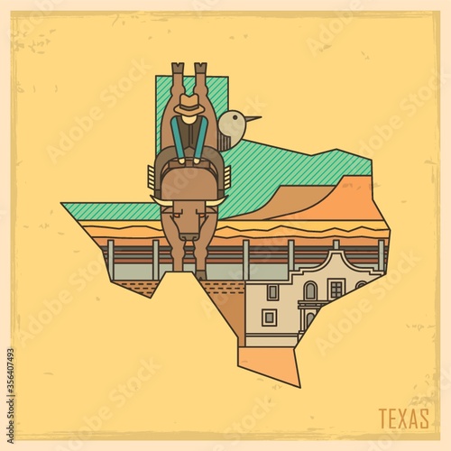 texas state map