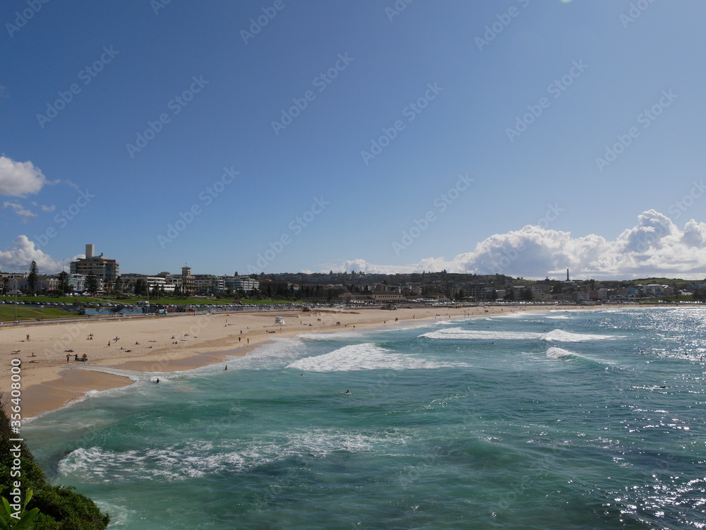 Fototapeta premium View on famous Bondi Beach
