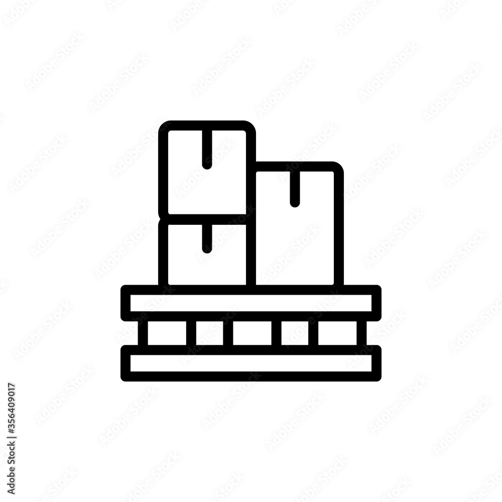 Stock, manufacturing icon. Simple line, outline vector elements of production icons for ui and ux, website or mobile application Stock, manufacturing icon. Simple line, outline vector elements of production icons for ui and ux, website or mobile application