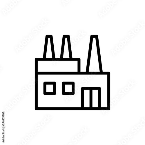 Industry, manufacturing icon. Simple line, outline vector elements of production icons for ui and ux, website or mobile application