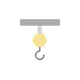 Hook, manufacturing icon. Simple color vector elements of production icons for ui and ux, website or mobile application